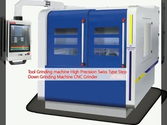 Máquina de moagem de ferramentas de alta precisão de tipo suíço Step Down Grinding Machine CNC Grinder