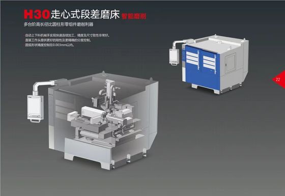H3 220V 380V Step Down Grinder Machine, Máquina de moagem de perfis CNC estável