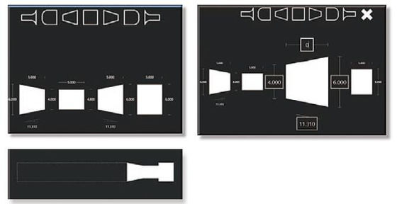 Retificadora de Perfis CNC 50Hz Multiusos Step Down CNC  Máquina de Retificação