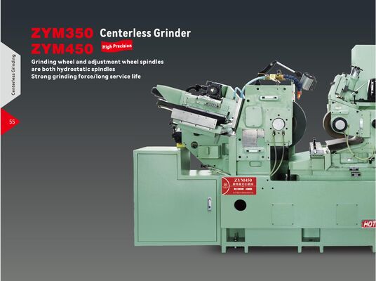 Máquina de moagem sem centro robusta adequada para ambientes de produção em massa que exigem precisão de moagem consistente