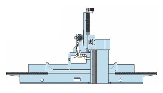 P1020 Centro de usinagem multiuso de tipo gantry Máquina de latch prática e resistente